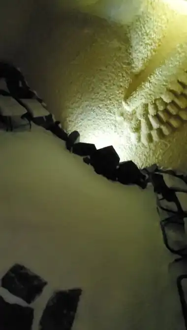 Handcrafted Sea Salt Cave with 3000 lbs of sea salt.